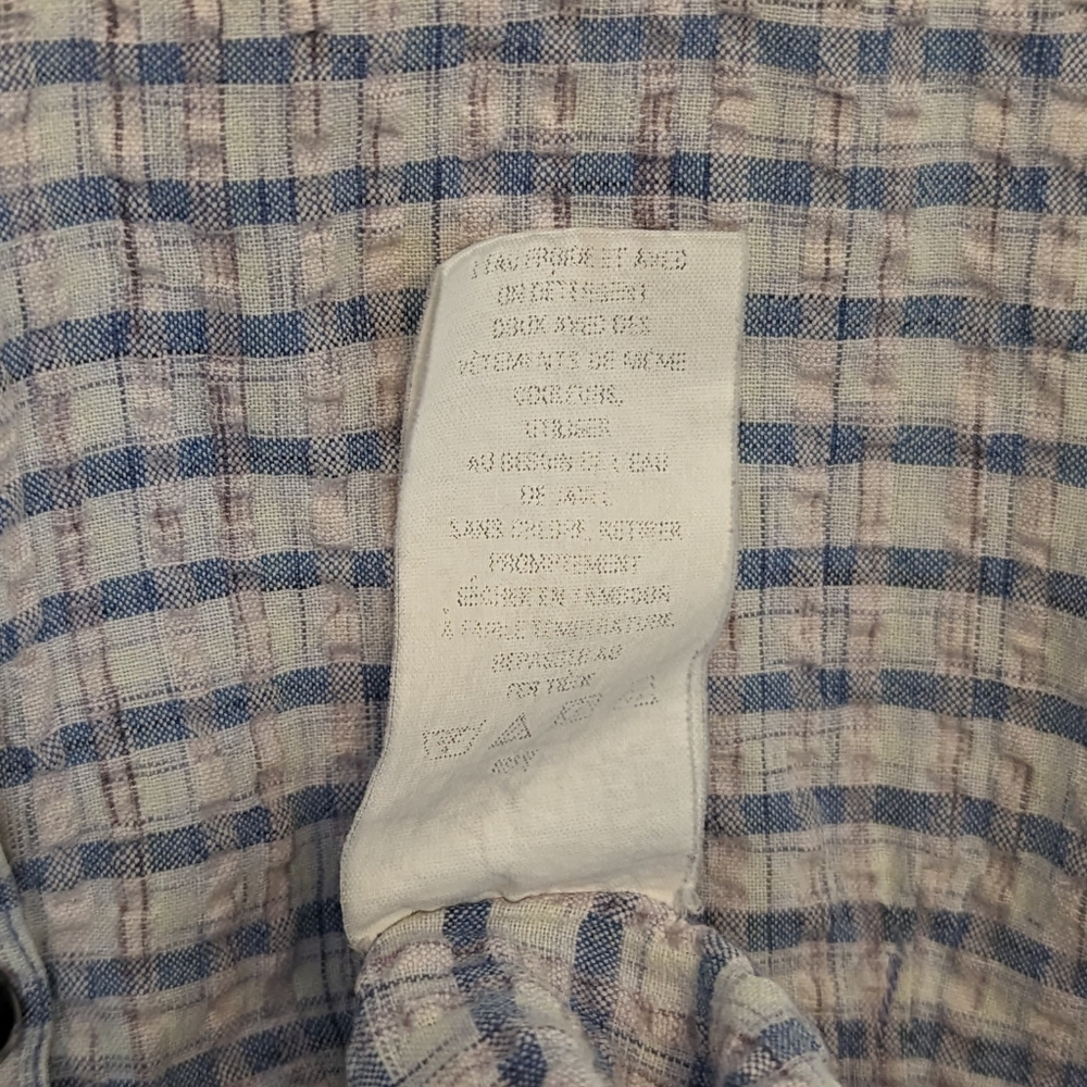 Columbia | S | Button Front Lavender + Blue Button Front Top - Picture 9 of 9